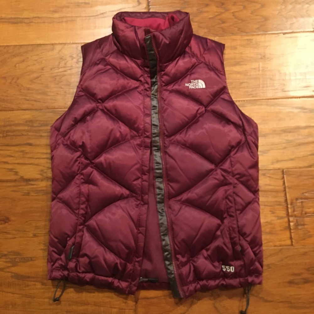 Women’s North Face Maroon Vest